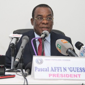 AFRIQUE 2050 CÔTE D'IVOIRE Présidentielle 2020 : Affi N’Guessan a déposé son dossier de candidature à la candidature du FPI