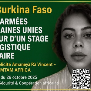 Burkina Faso : neuf armées africaines unies autour d’un stage de logistique militaire
