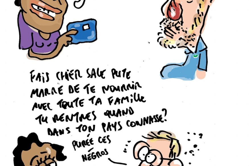 AFRIQUE 2050  Gabon : Le dessinateur Gabonais Pahé a caricaturé FOFMK et YL