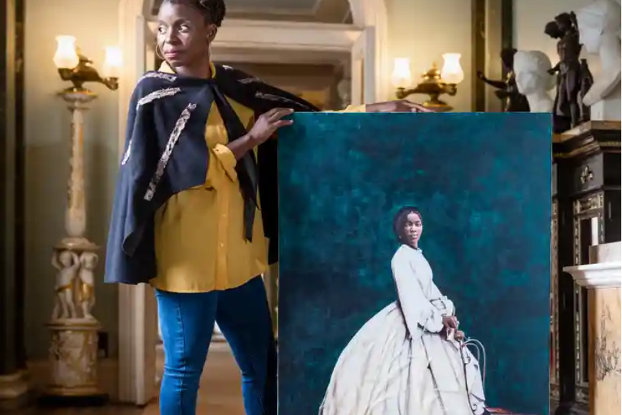 Afrique 2050 : Des peintures révèlent des histoires cachées d'Africains en Angleterre