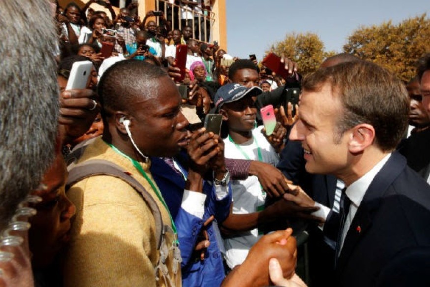 La décroissante de la France en Afrique