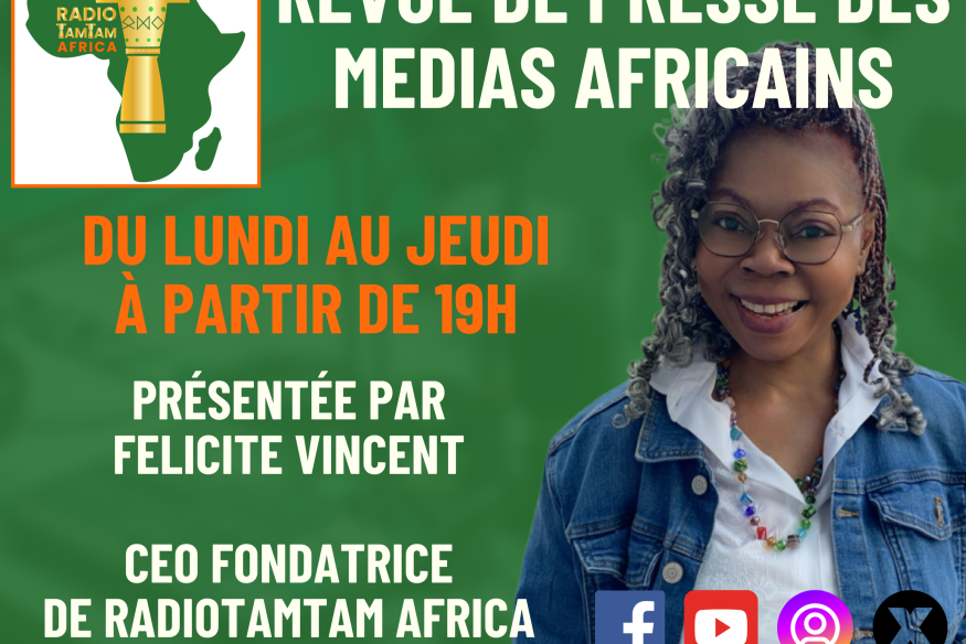 Bonjour et bienvenue à la ©Revue de Presse Afrique du 16 octobre 2024, présentée par Félicité Amaneyâ Râ VINCENT.