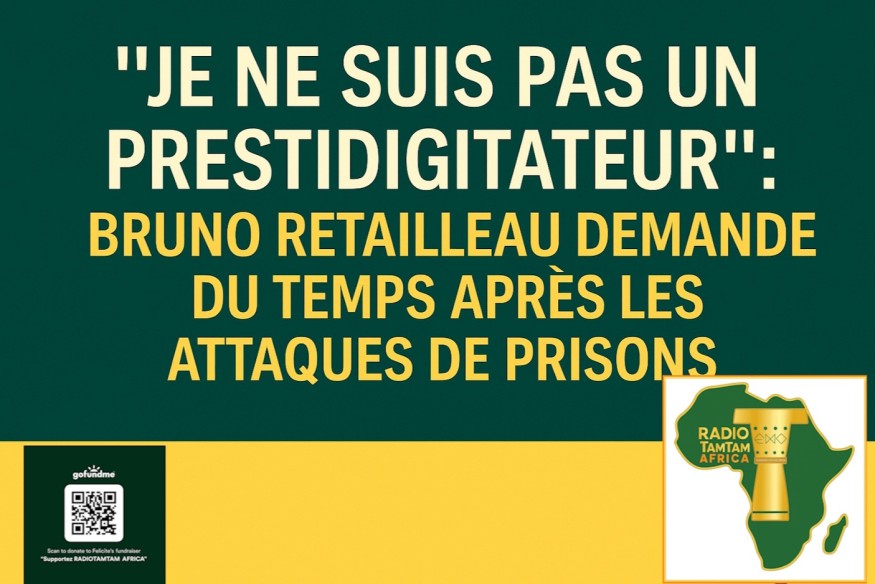 CHRONIQUE — La République sous pression : Bruno Retailleau face au feu des prisons ✍ Par Félicité Amaneyâ Râ VINCENT