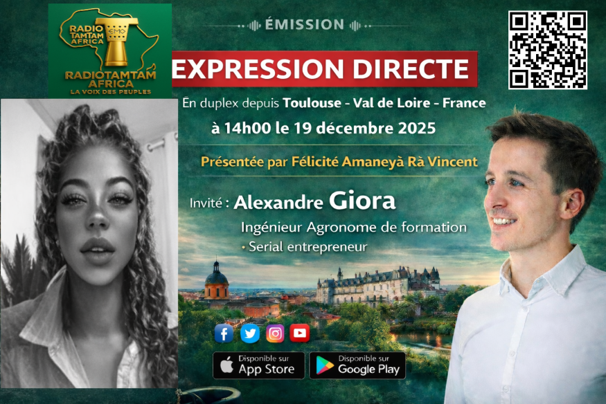 Replay – EXPRESSION DIRECTE | Alexandre Giora, entrepreneur engagé au service du vivant