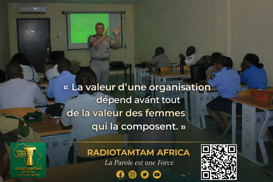 GABON :  Formation RH à l’EAFDL : investir dans l’humain pour renforcer la performance des forces
