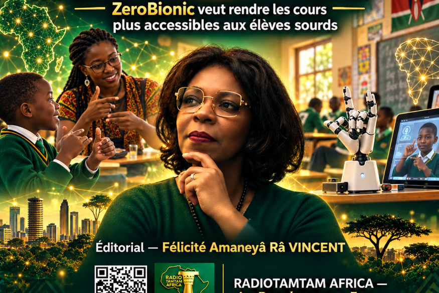 IA et langue des signes au Kenya : ZeroBionic veut rendre les cours plus accessibles aux élèves sourds