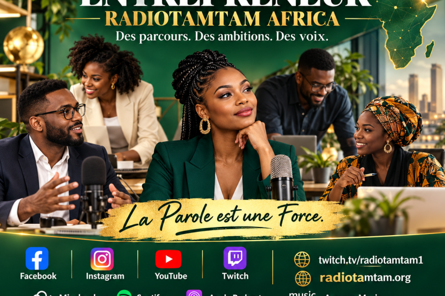 PORTRAIT ENTREPRENEUR — RADIOTAMTAM AFRICA